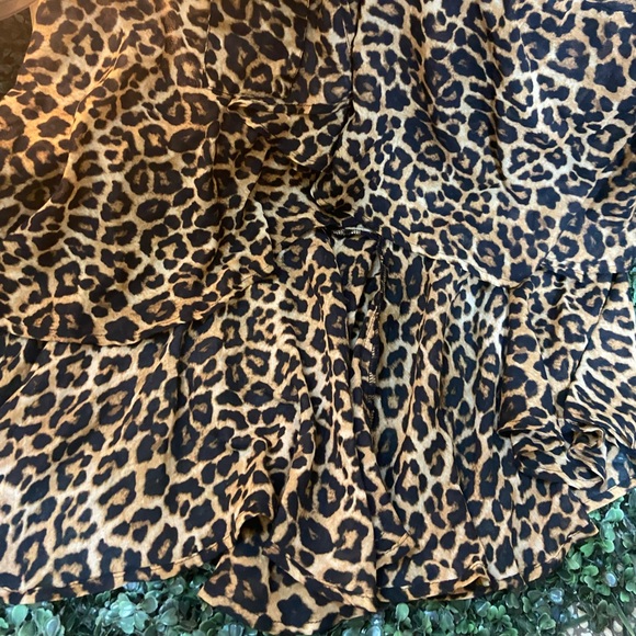 Mango Animal print Wrap Skirt - Picture 8 of 11